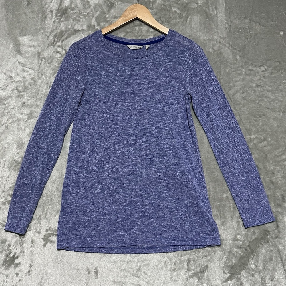 Athleta Womens Performance Long Sleeve Shirt Sz XS Lightweight Training Workout